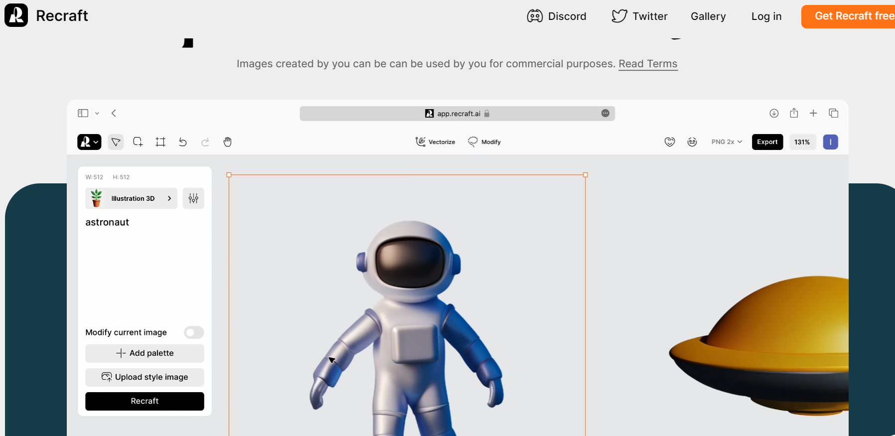 RecraftAI,可以生成矢量艺术、图标、3D图像和插图的AI工具