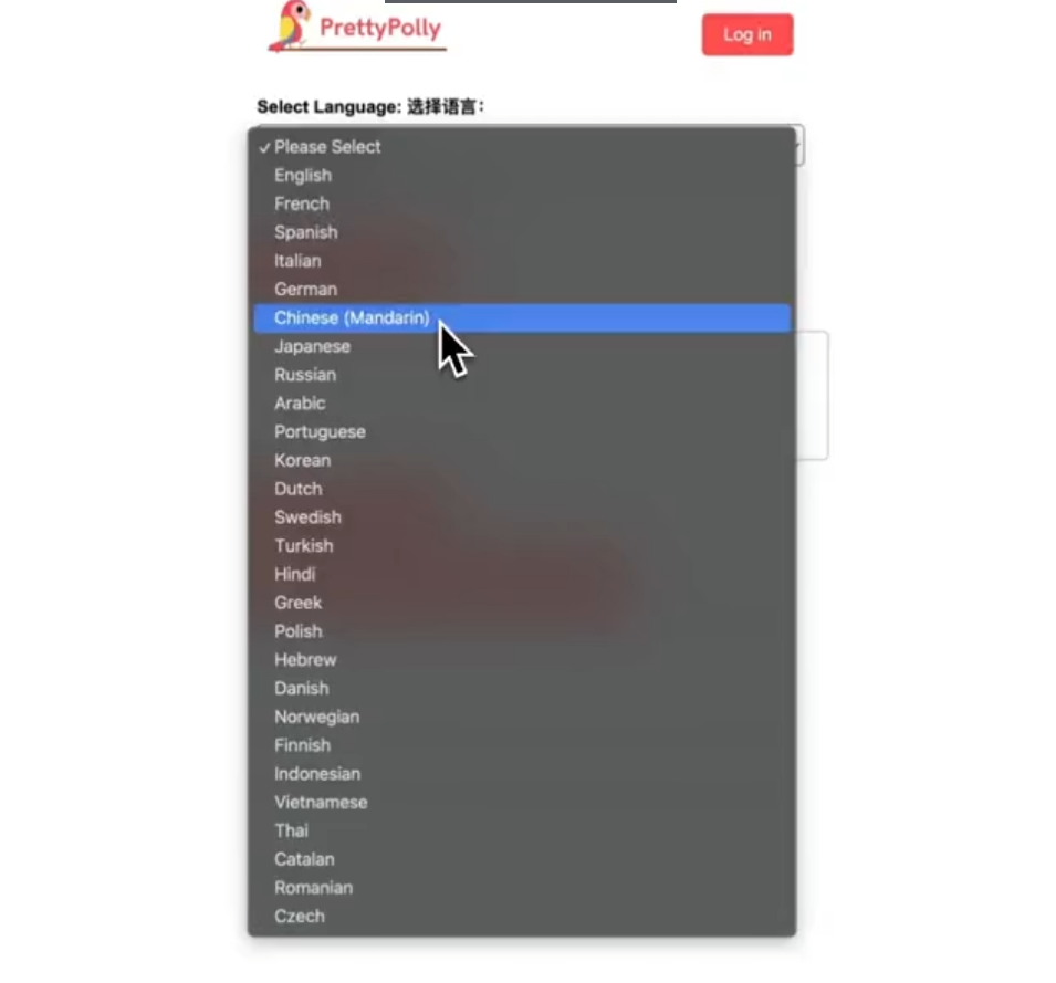 prettypolly.app： 一个免费的可以陪你学习外语的AI机器人