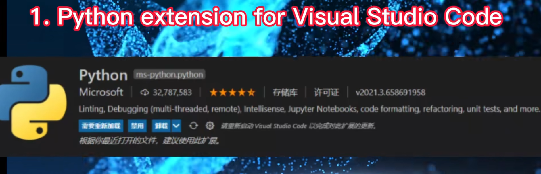 有了这10个VSCode插件 python才是无敌的存在!