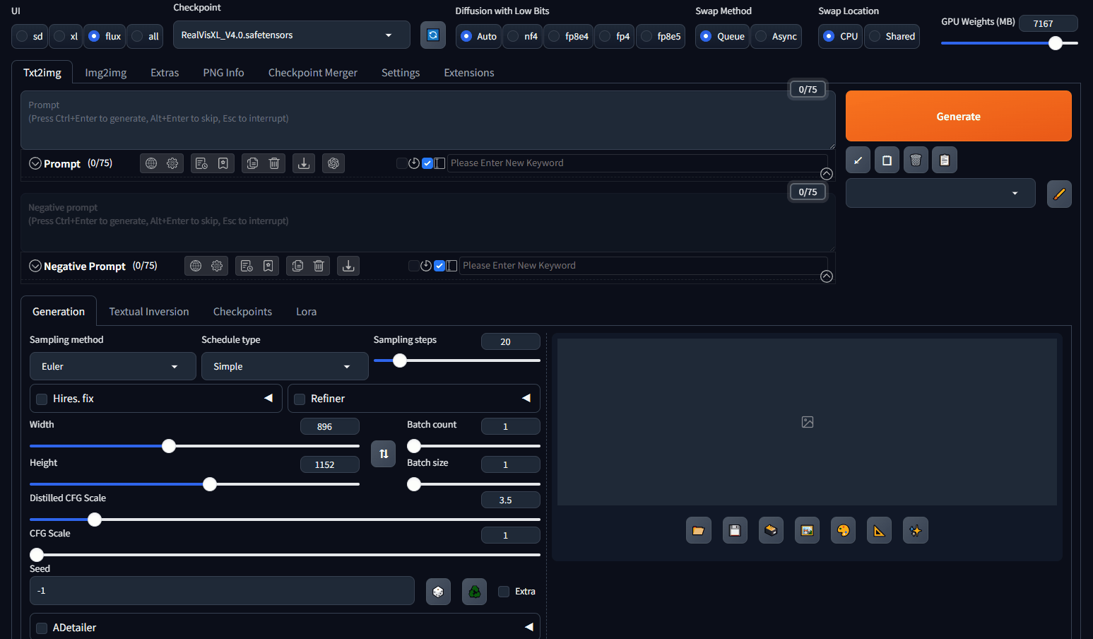 flux.1 nf4 V2模型介绍以及NF4优势